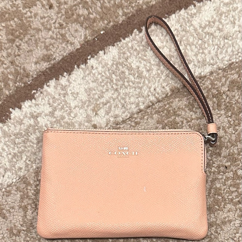 Coach Pink Wristlet